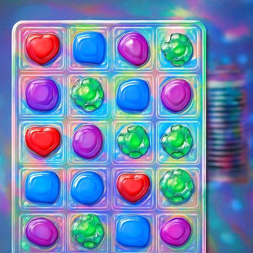 jilievo Sweet themed slot board